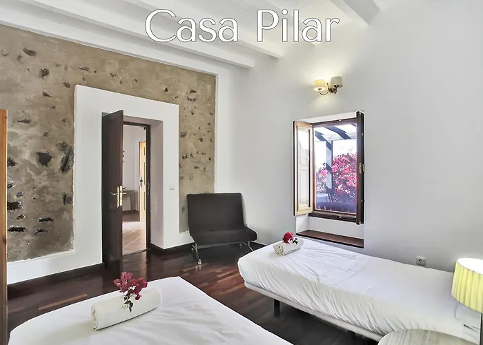 Casa Pilar, Aurora Y Tarabilla En Ecologica בית כפרי Teguitar